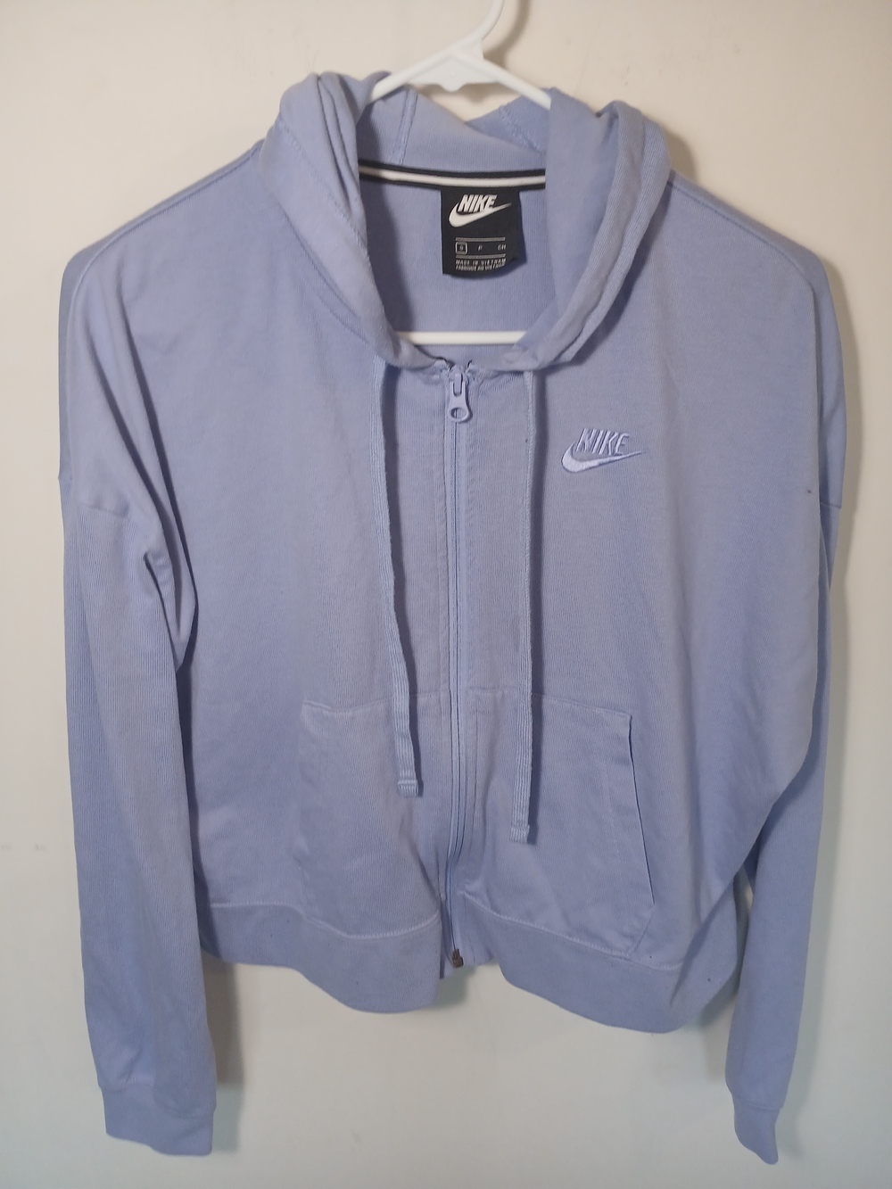 Nike Women’s Light Lavender Full-Zip Hoodie Jacket